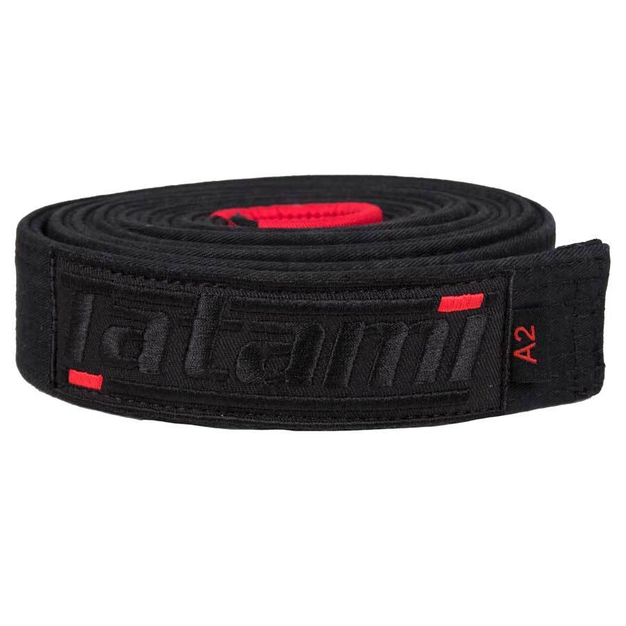 Tatami Fightwear Belt Black / A1 TATAMI Deluxe BJJ Belt