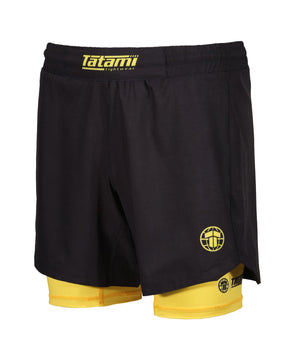 Tatami Fightwear Shorts TATAMI Dual Layer Grappling Shorts - Yellow