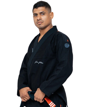 Tatami Fightwear BJJ GI TATAMI Elements Superlite Gi - Black (Centura Alba Inclusa)