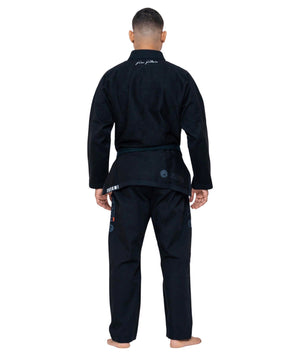 Tatami Fightwear BJJ GI TATAMI Elements Superlite Gi - Black (Centura Alba Inclusa)