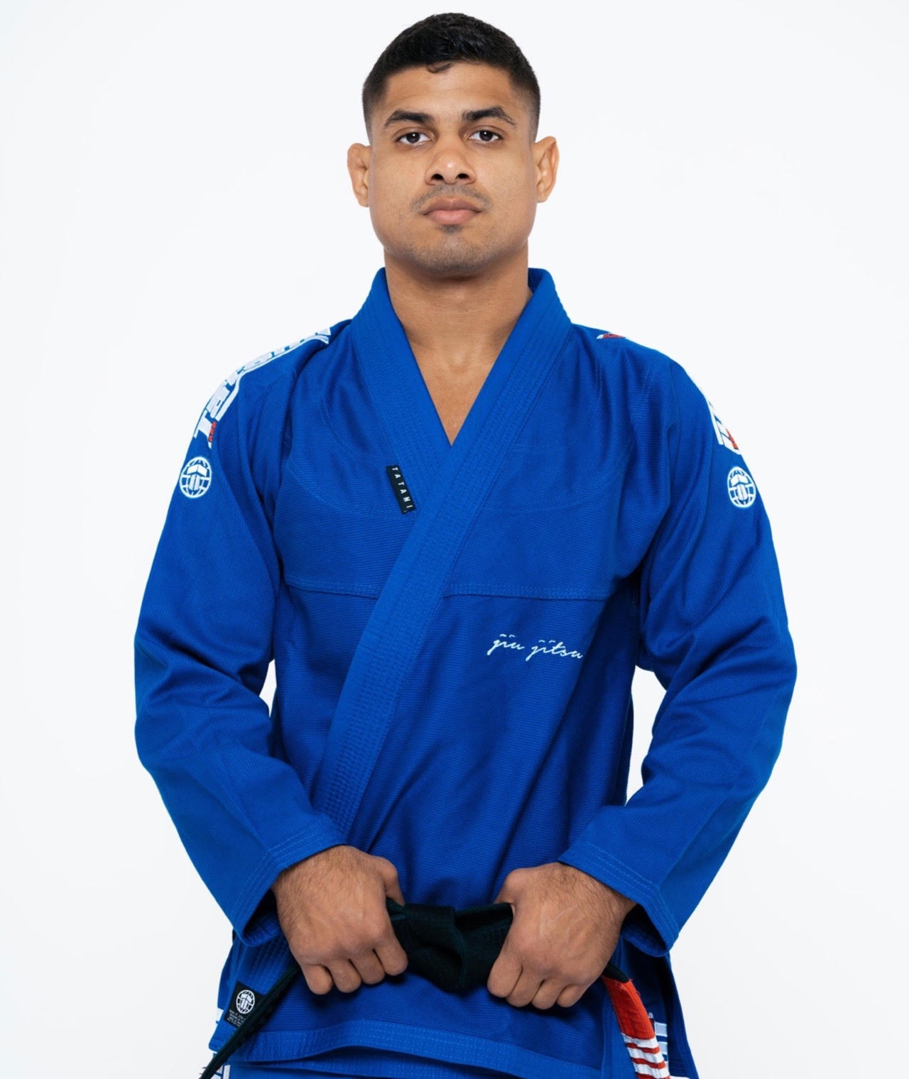 Tatami Fightwear BJJ GI TATAMI Elements Superlite Gi - Blue (Centura Alba Inclusa)