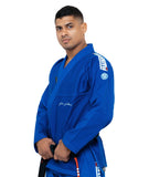 Tatami Fightwear BJJ GI TATAMI Elements Superlite Gi - Blue (Centura Alba Inclusa)