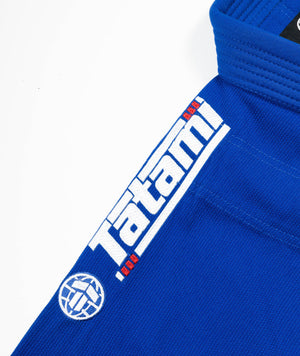 Tatami Fightwear BJJ GI TATAMI Elements Superlite Gi - Blue (Centura Alba Inclusa)