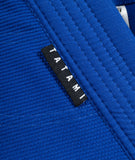 Tatami Fightwear BJJ GI TATAMI Elements Superlite Gi - Blue (Centura Alba Inclusa)