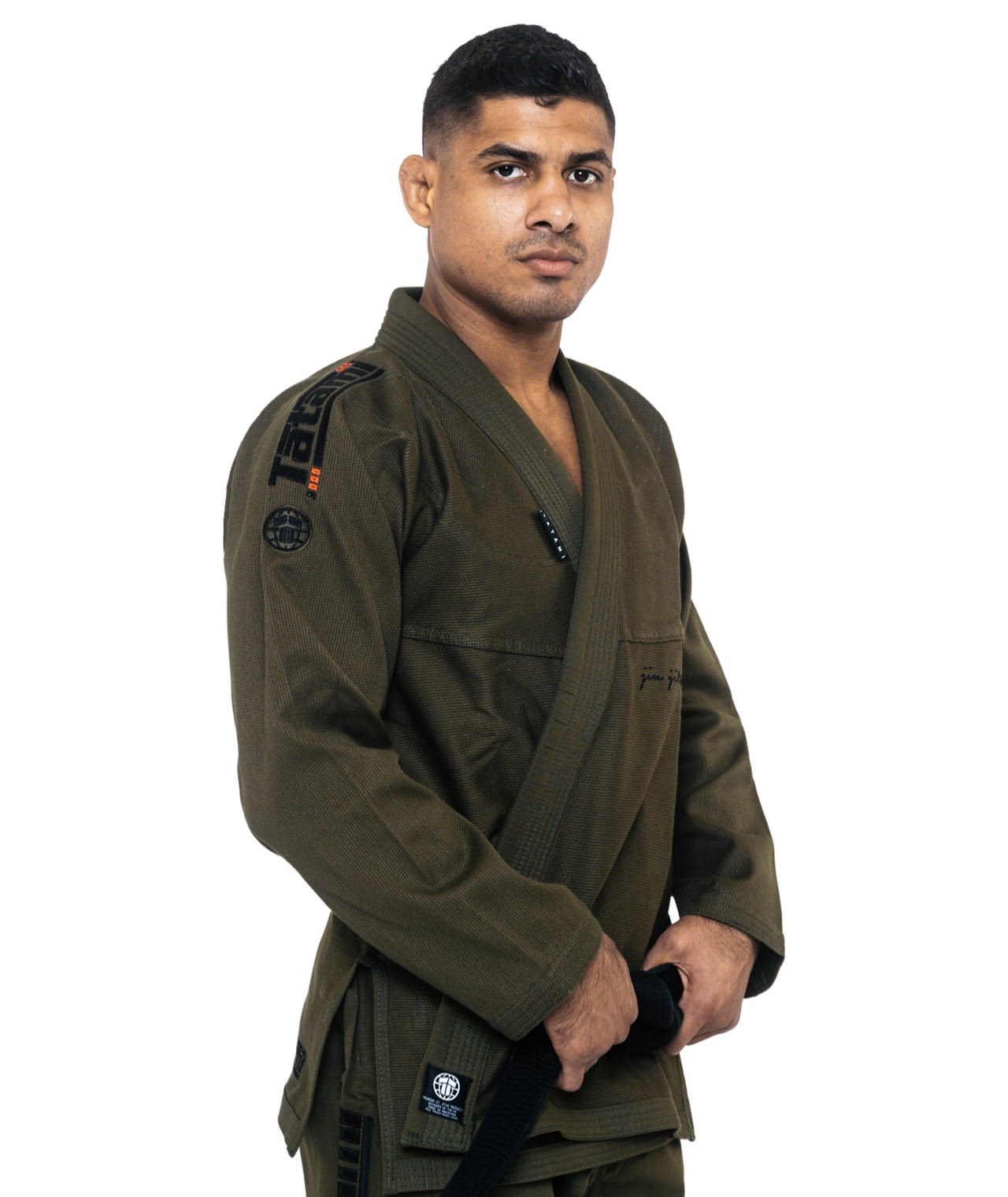 Tatami Fightwear BJJ GI TATAMI Elements Superlite Gi - Khaki (Centura Alba Inclusa)