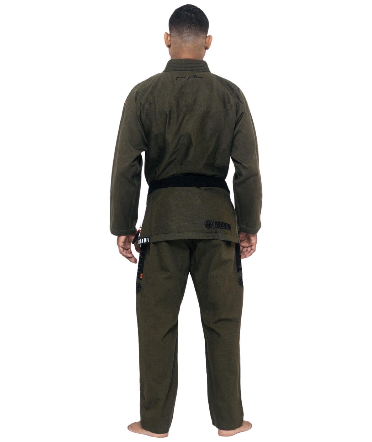 Tatami Fightwear BJJ GI TATAMI Elements Superlite Gi - Khaki (Centura Alba Inclusa)