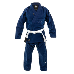 Tatami Fightwear BJJ GI TATAMI Elements Superlite Gi - Navy (Centura Alba Inclusa)