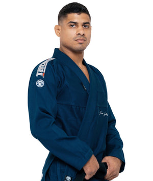 Tatami Fightwear BJJ GI TATAMI Elements Superlite Gi - Navy (Centura Alba Inclusa)