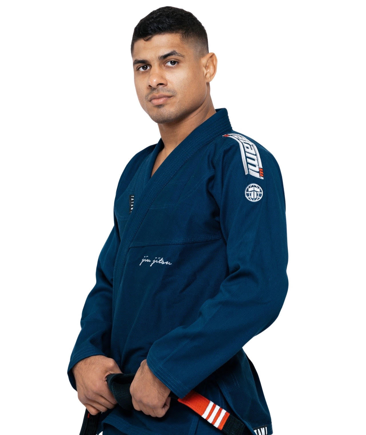 Tatami Fightwear BJJ GI TATAMI Elements Superlite Gi - Navy (Centura Alba Inclusa)