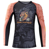 Rashguard Maneca Lunga TATAMI Eye Of The Tiger Eco Tech Recycled - Barbati