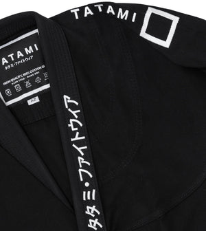 Tatami Fightwear BJJ GI TATAMI Katakana Jiu Jitsu Gi - Black