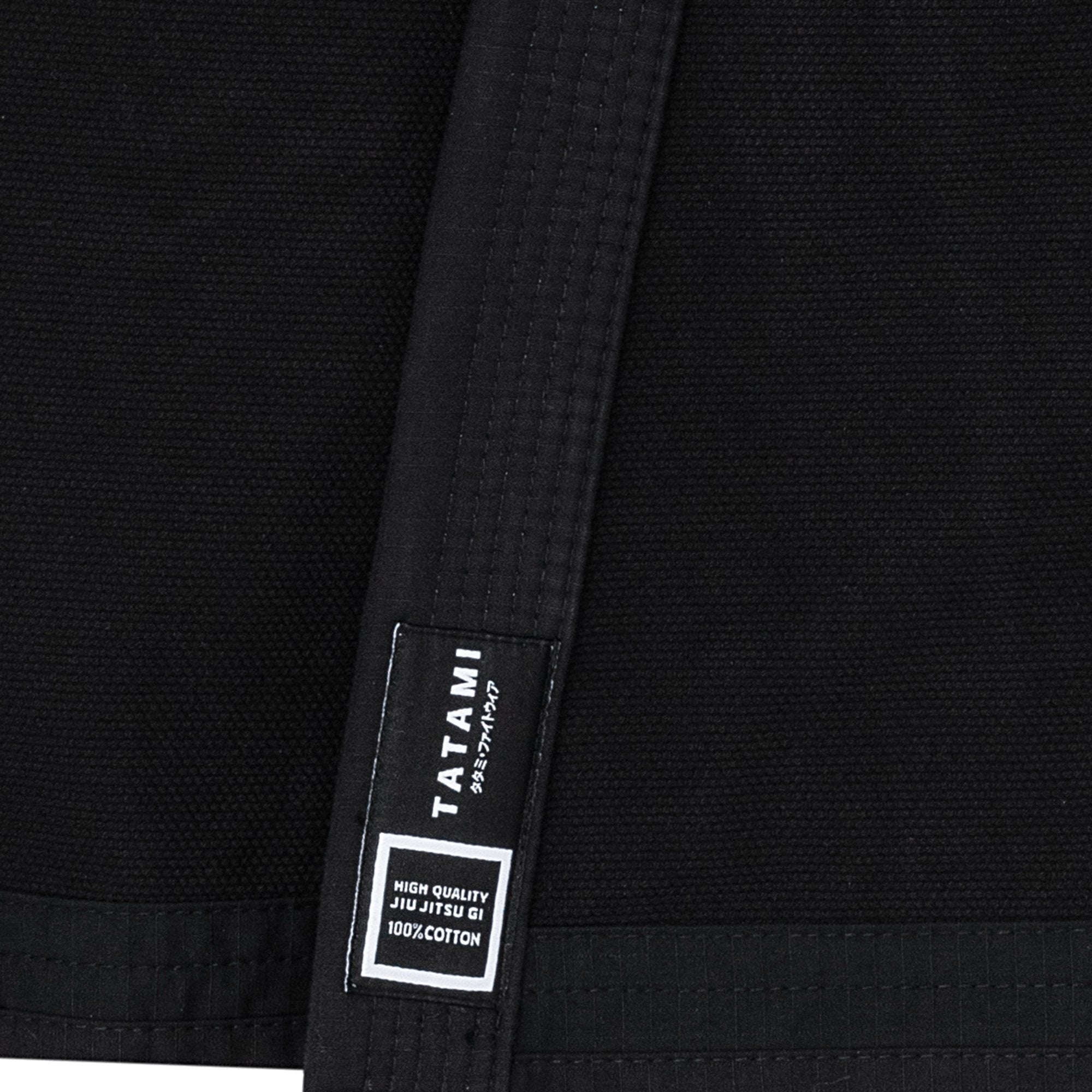 Tatami Fightwear BJJ GI TATAMI Katakana Jiu Jitsu Gi - Black