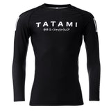 Rashguard Maneca Lunga TATAMI Katakana - Negru - Barbati