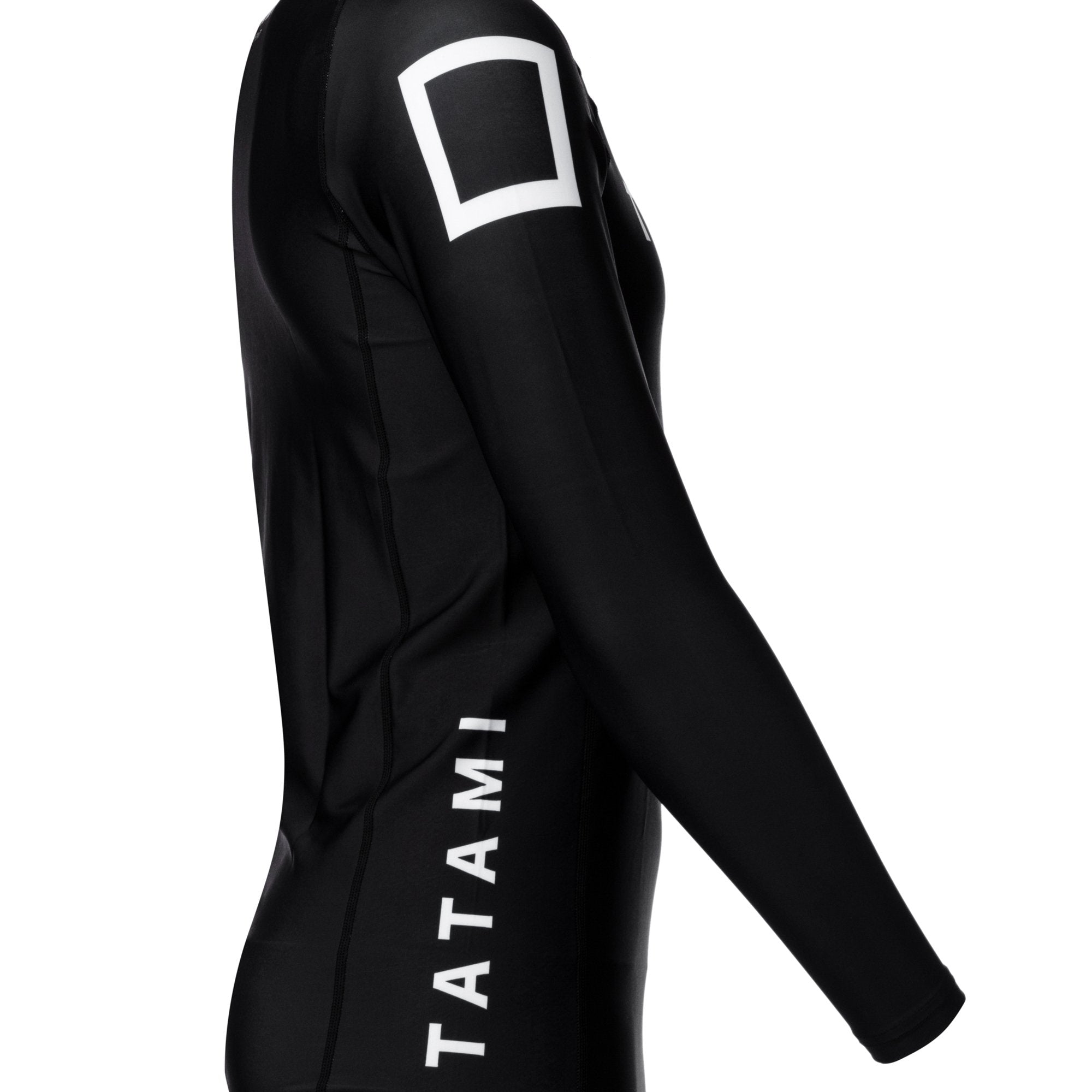 Tatami Fightwear Rash Guard TATAMI Katakana Long Sleeve Rash Guard - Black