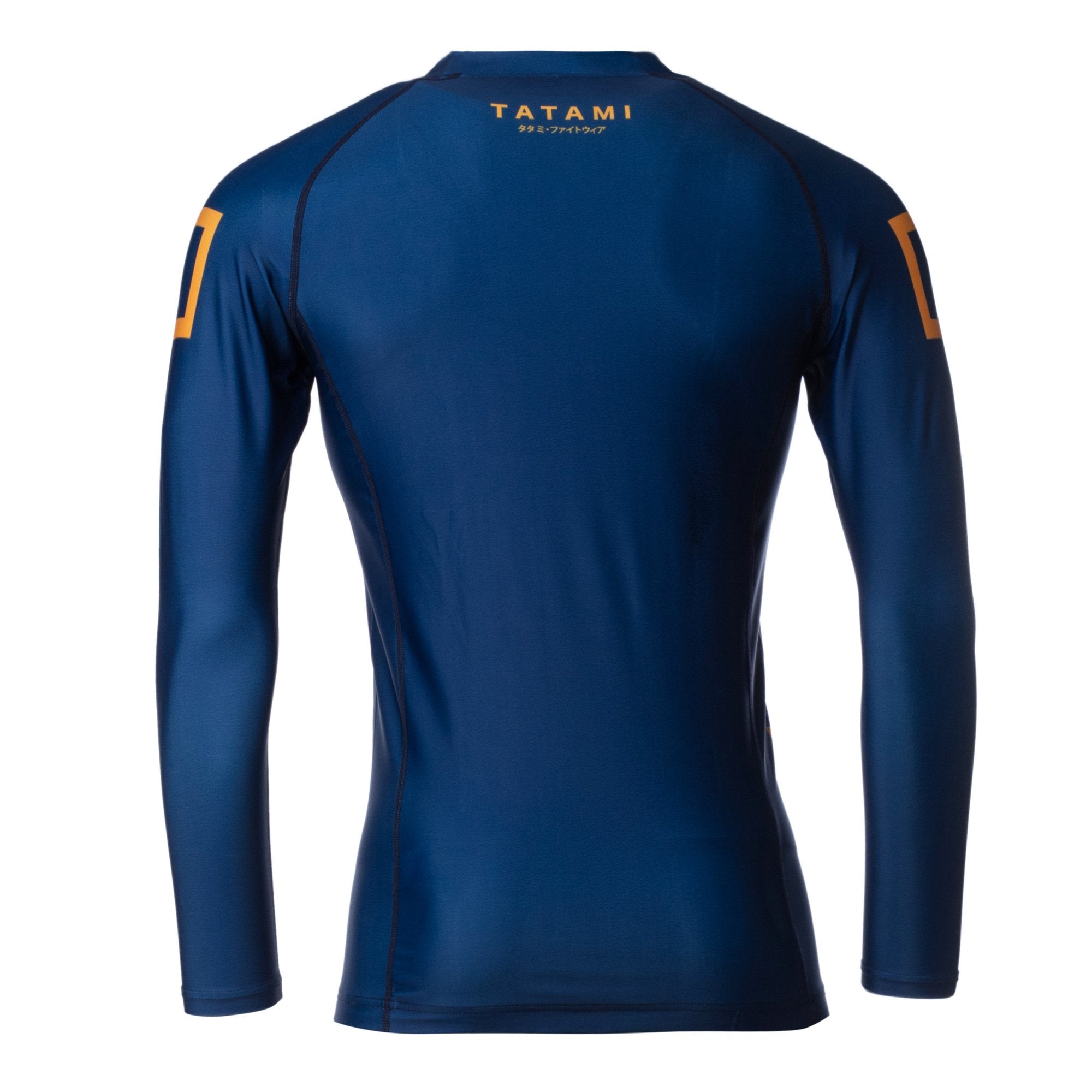 Tatami Fightwear Rash Guard TATAMI Katakana Long Sleeve Rash Guard - Navy