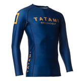 Tatami Fightwear Rash Guard TATAMI Katakana Long Sleeve Rash Guard - Navy