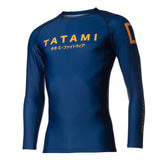 Tatami Fightwear Rash Guard TATAMI Katakana Long Sleeve Rash Guard - Navy