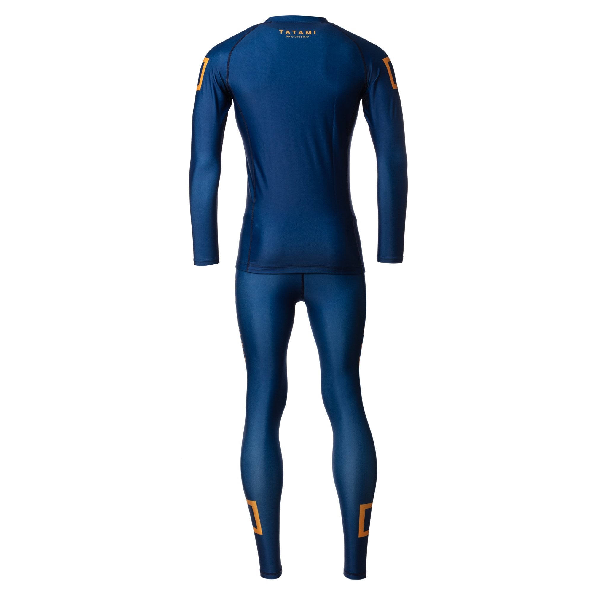 Tatami Fightwear Rash Guard TATAMI Katakana Long Sleeve Rash Guard - Navy