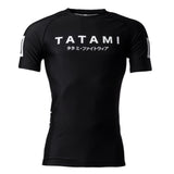 Rashguard Maneca Scurta TATAMI Katakana - Negru - Barbati