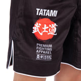 Tatami Fightwear Shorts TATAMI Kids Bushido Black Grappling Shorts