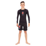 Tatami Fightwear Shorts TATAMI Kids Bushido Black Grappling Shorts