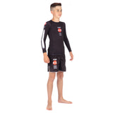 Tatami Fightwear Shorts TATAMI Kids Bushido Black Grappling Shorts