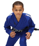 Tatami Fightwear BJJ GI TATAMI Kids Elements Superlite Gi - Blue (Centura Alba Inclusa)