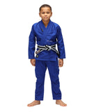 Tatami Fightwear BJJ GI TATAMI Kids Elements Superlite Gi - Blue (Centura Alba Inclusa)