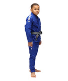 Tatami Fightwear BJJ GI TATAMI Kids Elements Superlite Gi - Blue (Centura Alba Inclusa)