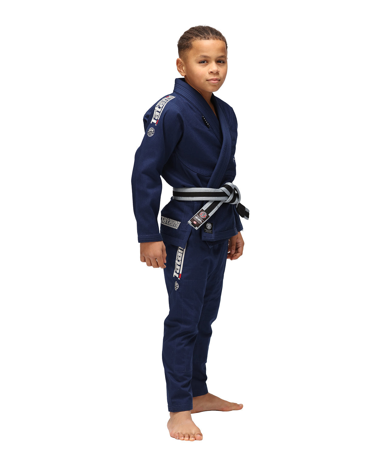 Tatami Fightwear BJJ GI TATAMI Kids Elements Superlite Gi - Navy (Centura Alba Inclusa)