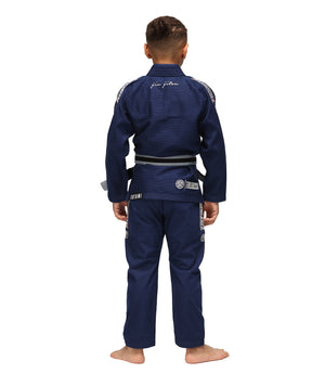 Tatami Fightwear BJJ GI TATAMI Kids Elements Superlite Gi - Navy (Centura Alba Inclusa)