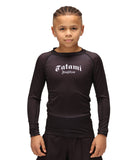 Rashguard Copii Maneca Lunga TATAMI Gothic - Negru