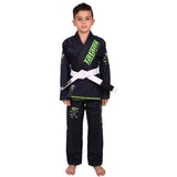 Tatami Fightwear BJJ GI TATAMI Kids Meerkatsu Animal Gi - Navy (Centura Alba Inclusa)