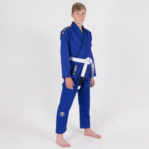 Tatami Fightwear BJJ GI KIDS TATAMI Kids Nova Absolute Blue Gi (Centura Alba Inclusa)