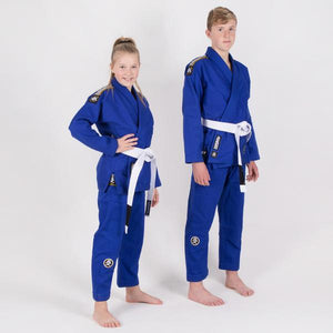 Tatami Fightwear BJJ GI KIDS TATAMI Kids Nova Absolute Blue Gi (Centura Alba Inclusa)