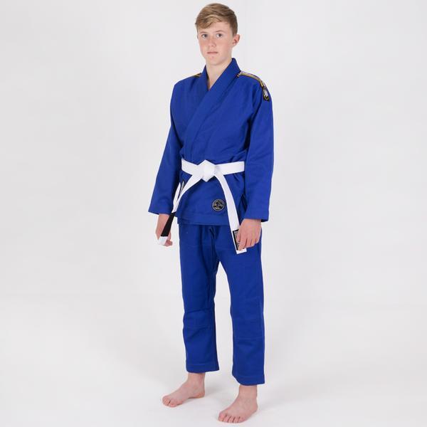 Tatami Fightwear BJJ GI KIDS TATAMI Kids Nova Absolute Blue Gi (Centura Alba Inclusa)