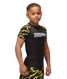 Tatami Fightwear Rash Guard TATAMI Kids Recharge Rash Guard - Bolt