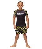 Tatami Fightwear Rash Guard TATAMI Kids Recharge Rash Guard - Bolt