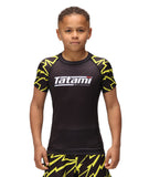 Rashguard Copii Maneca Scurta TATAMI Recharge - Bolt