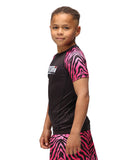 Tatami Fightwear Rash Guard TATAMI Kids Recharge Rash Guard - Pink