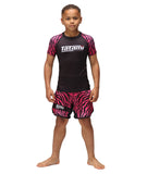 Tatami Fightwear Rash Guard TATAMI Kids Recharge Rash Guard - Pink