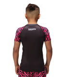 Tatami Fightwear Rash Guard TATAMI Kids Recharge Rash Guard - Pink