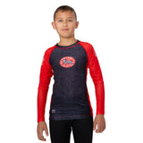 Rashguard Copii Maneca Lunga TATAMI Takedown Tiger Eco Tech Recycled