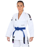 Tatami Fightwear BJJ GI TATAMI Ladies Elements Superlite Gi - White (Centura Alba Inclusa)