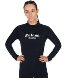 Rashguard Maneca Lunga TATAMI Gothic - Negru - Femei