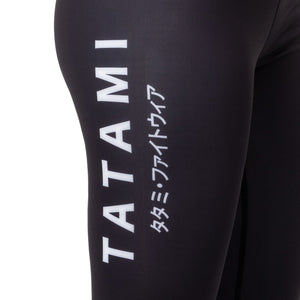 Tatami Fightwear Spats TATAMI Ladies Katakana Leggings - Black