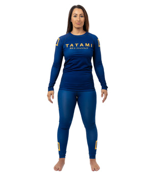 Tatami Fightwear Spats TATAMI Ladies Katakana Leggings - Navy