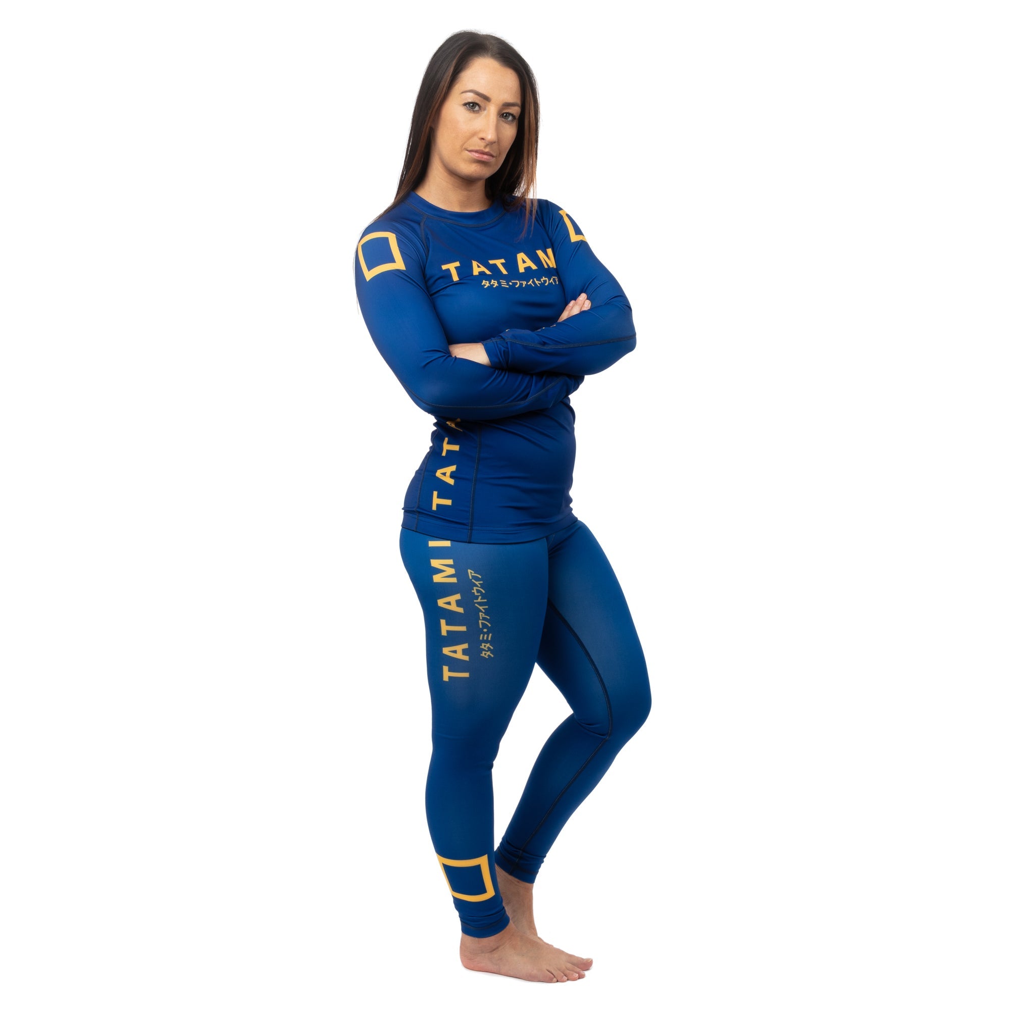 Tatami Fightwear Spats TATAMI Ladies Katakana Leggings - Navy