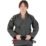 Tatami Fightwear BJJ GI TATAMI Ladies Nova Absolute Khaki Gi (Centura Alba Inclusa)