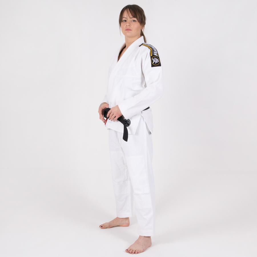 Tatami Fightwear BJJ GI W TATAMI Ladies Nova Absolute White Gi (Centura Alba Inclusa)